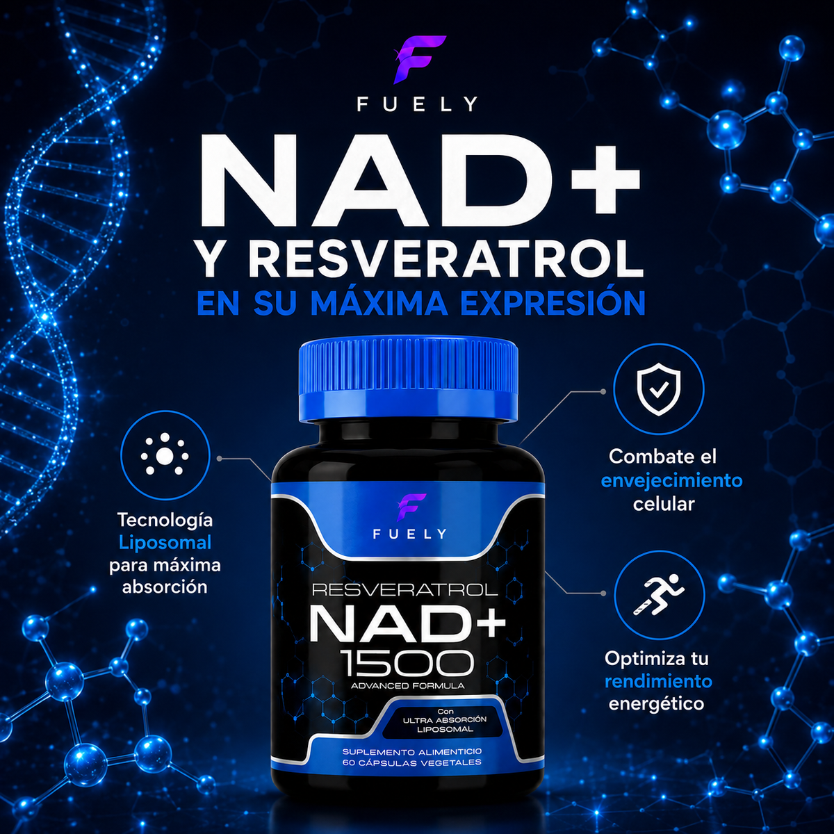 Energía NAD+ y envejecimiento saludable (Edición limitada)