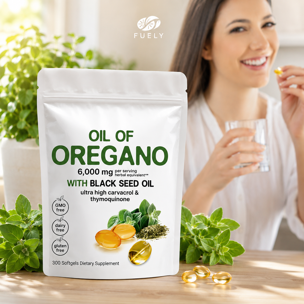 Aceite de orégano| Suplemento antioxidante natural (Edición limitada)