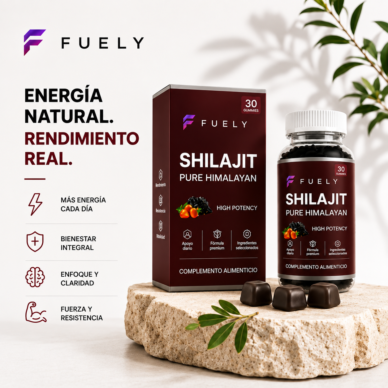 Shilajit Fuely Gominolas Premium